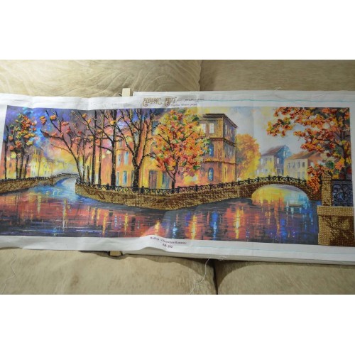 Main Bead Embroidery Kit Gold reflections (Landscapes), AB-202 by Abris Art - buy online! ✿ Fast delivery ✿ Factory price ✿ Wholesale and retail ✿ Purchase Great kits for embroidery with beads Main Bead Embroidery Kit Gold reflections (Landscapes), AB-202 by Abris Art - buy online! ✿ Fast delivery ✿ Factory price ✿ Wholesale and retail ✿ Purchase Great kits for embroidery with beads