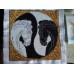 Main Bead Embroidery Kit Yin and Yang (Animals), AB-124 by Abris Art - buy online! ✿ Fast delivery ✿ Factory price ✿ Wholesale and retail ✿ Purchase Great kits for embroidery with beads