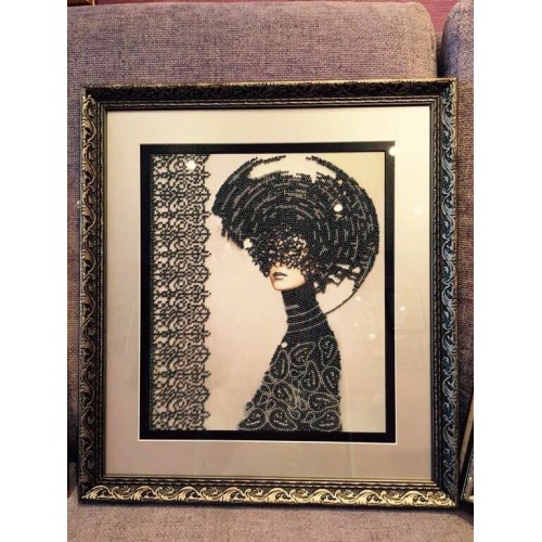 Main Bead Embroidery Kit Morgana (Modern), AB-125 by Abris Art - buy online! ✿ Fast delivery ✿ Factory price ✿ Wholesale and retail ✿ Purchase Great kits for embroidery with beads