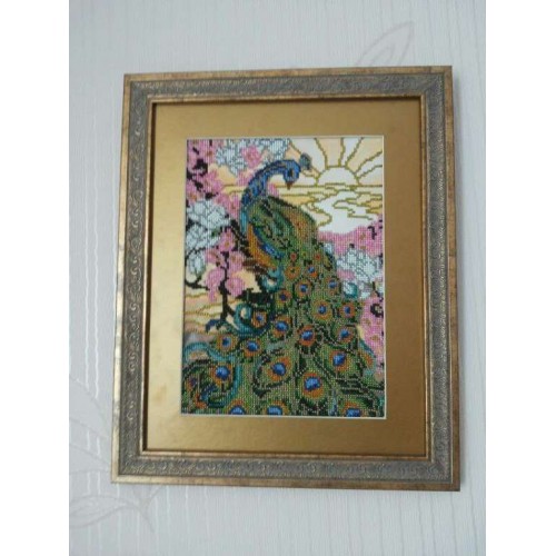 Набір для вишивання бісером на натуральному художньому холсті Павичь, AB-123 від Абрис Арт - купити з доставкою ✿ Найкраща ціна від виробника ✿ Оптом та в роздріб ✿ Придбати Великі набори для вишивки бісером