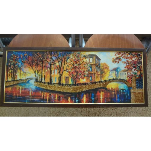 Main Bead Embroidery Kit Gold reflections (Landscapes), AB-202 by Abris Art - buy online! ✿ Fast delivery ✿ Factory price ✿ Wholesale and retail ✿ Purchase Great kits for embroidery with beads Main Bead Embroidery Kit Gold reflections (Landscapes), AB-202 by Abris Art - buy online! ✿ Fast delivery ✿ Factory price ✿ Wholesale and retail ✿ Purchase Great kits for embroidery with beads