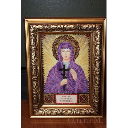 Набір для вишивання бісером на натуральному художньому холсті Свята Валентина, AAM-024 від Абрис Арт - купити з доставкою ✿ Найкраща ціна від виробника ✿ Оптом та в роздріб ✿ Придбати Набори для вишивки бісером іменних міні-ікон