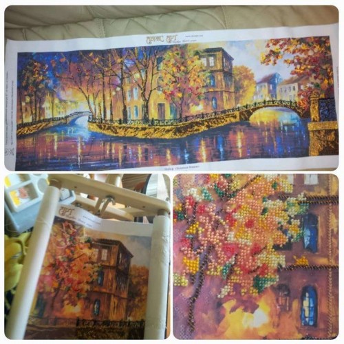 Main Bead Embroidery Kit Gold reflections (Landscapes), AB-202 by Abris Art - buy online! ✿ Fast delivery ✿ Factory price ✿ Wholesale and retail ✿ Purchase Great kits for embroidery with beads Main Bead Embroidery Kit Gold reflections (Landscapes), AB-202 by Abris Art - buy online! ✿ Fast delivery ✿ Factory price ✿ Wholesale and retail ✿ Purchase Great kits for embroidery with beads