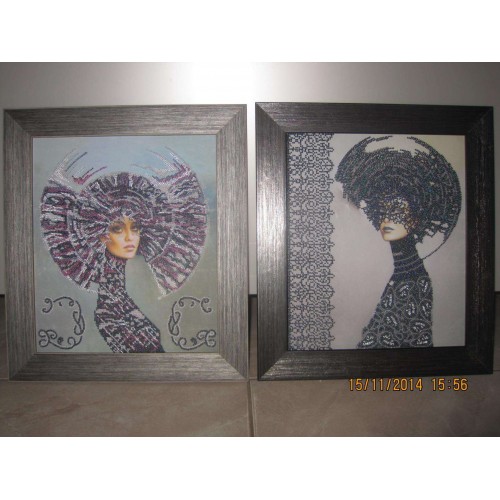 Main Bead Embroidery Kit Morgana (Modern), AB-125 by Abris Art - buy online! ✿ Fast delivery ✿ Factory price ✿ Wholesale and retail ✿ Purchase Great kits for embroidery with beads