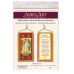 Talisman bead embroidery kits Guardian-Angel Prayer, ABO-001-01 by Abris Art - buy online! ✿ Fast delivery ✿ Factory price ✿ Wholesale and retail ✿ Purchase Charms for embroidery with beads on canvas