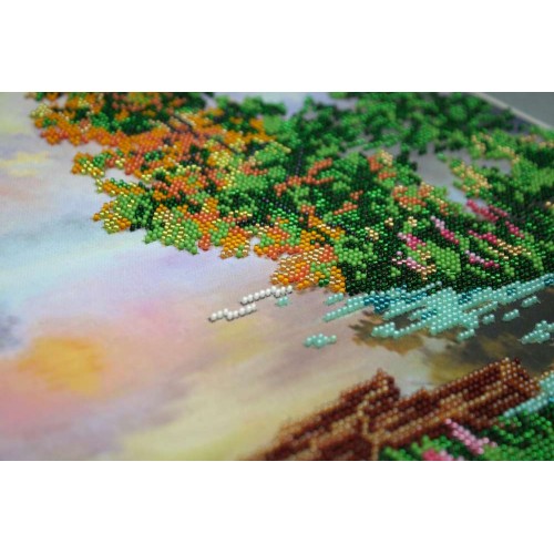 Набір для вишивання бісером на натуральному художньому холсті Ранкова імла, AB-190 від Абрис Арт - купити з доставкою ✿ Найкраща ціна від виробника ✿ Оптом та в роздріб ✿ Придбати Великі набори для вишивки бісером