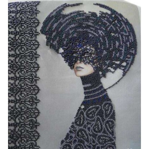 Main Bead Embroidery Kit Morgana (Modern), AB-125 by Abris Art - buy online! ✿ Fast delivery ✿ Factory price ✿ Wholesale and retail ✿ Purchase Great kits for embroidery with beads