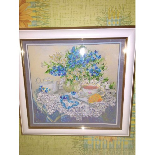 Main Bead Embroidery Kit Forget-me-nots (Still life), AB-040 by Abris Art - buy online! ✿ Fast delivery ✿ Factory price ✿ Wholesale and retail ✿ Purchase Great kits for embroidery with beads Main Bead Embroidery Kit Forget-me-nots (Still life), AB-040 by Abris Art - buy online! ✿ Fast delivery ✿ Factory price ✿ Wholesale and retail ✿ Purchase Great kits for embroidery with beads