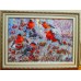 Main Bead Embroidery Kit Bullfinches (Winter tale), AB-216 by Abris Art - buy online! ✿ Fast delivery ✿ Factory price ✿ Wholesale and retail ✿ Purchase Great kits for embroidery with beads