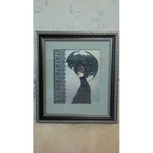 Main Bead Embroidery Kit Morgana (Modern), AB-125 by Abris Art - buy online! ✿ Fast delivery ✿ Factory price ✿ Wholesale and retail ✿ Purchase Great kits for embroidery with beads