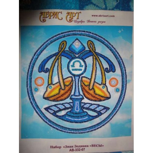 Main Bead Embroidery Kit Libra (Zodiac signs), AB-332-07 by Abris Art - buy online! ✿ Fast delivery ✿ Factory price ✿ Wholesale and retail ✿ Purchase Great kits for embroidery with beads Main Bead Embroidery Kit Libra (Zodiac signs), AB-332-07 by Abris Art - buy online! ✿ Fast delivery ✿ Factory price ✿ Wholesale and retail ✿ Purchase Great kits for embroidery with beads