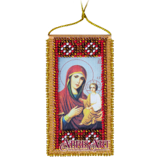Talisman bead embroidery kits Our Lady Prayer for kids