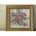 Charts on artistic canvas Chrysanthemums, AC-081 by Abris Art - buy online! ✿ Fast delivery ✿ Factory price ✿ Wholesale and retail ✿ Purchase Scheme for embroidery with beads on canvas (200x200 mm)