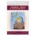 Cross-stitch kits Girl and bird (Kids), AH-020 by Abris Art - buy online! ✿ Fast delivery ✿ Factory price ✿ Wholesale and retail ✿ Purchase Big kits for cross stitch embroidery