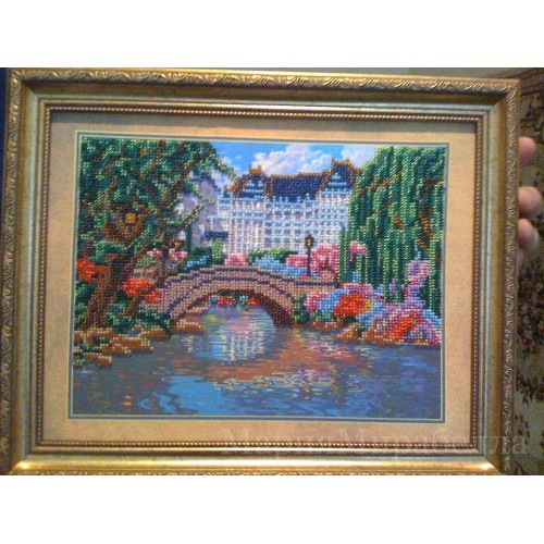 Набір для вишивання бісером на натуральному художньому холсті Парк, AB-072 від Абрис Арт - купити з доставкою ✿ Найкраща ціна від виробника ✿ Оптом та в роздріб ✿ Придбати Великі набори для вишивки бісером