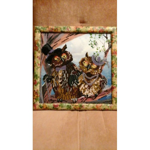 Charts on artistic canvas Forever love, AC-228 by Abris Art - buy online! ✿ Fast delivery ✿ Factory price ✿ Wholesale and retail ✿ Purchase Large schemes for embroidery with beads on canvas (300x300 mm)