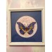 Mini Bead embroidery kit Butterfly, AM-001 by Abris Art - buy online! ✿ Fast delivery ✿ Factory price ✿ Wholesale and retail ✿ Purchase Sets-mini-for embroidery with beads on canvas