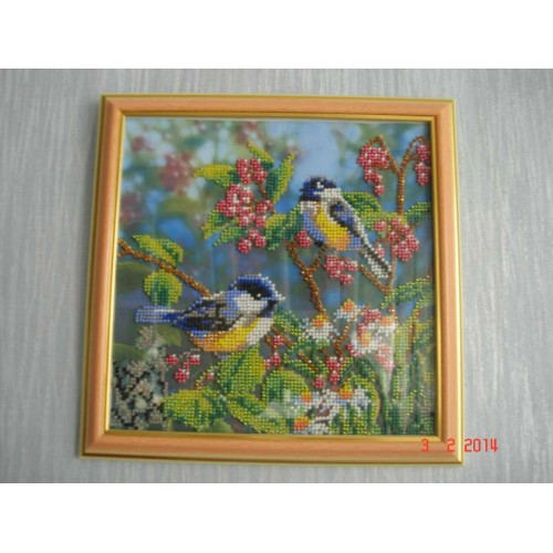 Charts on artistic canvas Morning Forest, AC-059 by Abris Art - buy online! ✿ Fast delivery ✿ Factory price ✿ Wholesale and retail ✿ Purchase Scheme for embroidery with beads on canvas (200x200 mm)