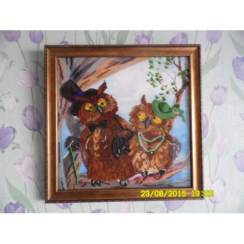 Charts on artistic canvas Forever love, AC-228 by Abris Art - buy online! ✿ Fast delivery ✿ Factory price ✿ Wholesale and retail ✿ Purchase Large schemes for embroidery with beads on canvas (300x300 mm)