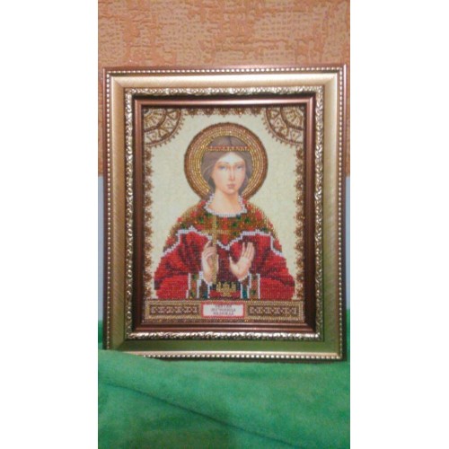 Icons charts on artistic canvas St. Nadegda, ACK-009 by Abris Art - buy online! ✿ Fast delivery ✿ Factory price ✿ Wholesale and retail ✿ Purchase The scheme for embroidery with beads icons on canvas