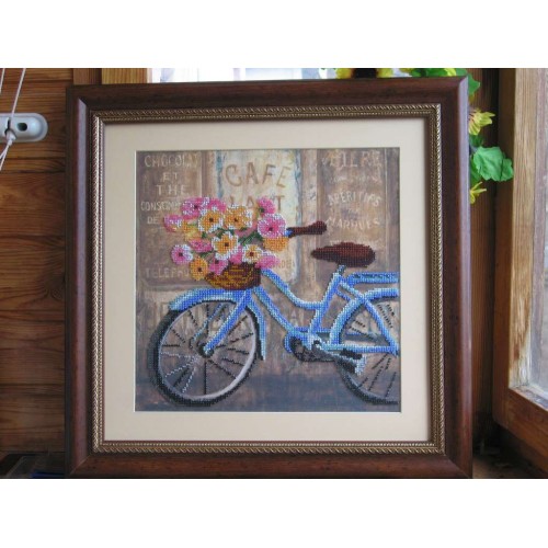 Charts on artistic canvas Summer Trip, AC-139 by Abris Art - buy online! ✿ Fast delivery ✿ Factory price ✿ Wholesale and retail ✿ Purchase Large schemes for embroidery with beads on canvas (300x300 mm)