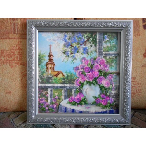 Charts on artistic canvas Sprince romance, AC-438 by Abris Art - buy online! ✿ Fast delivery ✿ Factory price ✿ Wholesale and retail ✿ Purchase Scheme for embroidery with beads on canvas (200x200 mm)