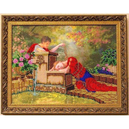 Touch, AB-171 by Abris Art - buy online! ✿ Fast delivery ✿ Factory price ✿ Wholesale and retail ✿ Purchase Great kits for embroidery with beads