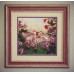 Charts on artistic canvas Fun in flowers, AC-432 by Abris Art - buy online! ✿ Fast delivery ✿ Factory price ✿ Wholesale and retail ✿ Purchase Scheme for embroidery with beads on canvas (200x200 mm)