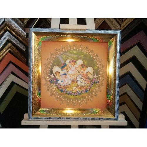 Main Bead Embroidery Kit Fairy-tale (Angels), AB-025 by Abris Art - buy online! ✿ Fast delivery ✿ Factory price ✿ Wholesale and retail ✿ Purchase Great kits for embroidery with beads Main Bead Embroidery Kit Fairy-tale (Angels), AB-025 by Abris Art - buy online! ✿ Fast delivery ✿ Factory price ✿ Wholesale and retail ✿ Purchase Great kits for embroidery with beads