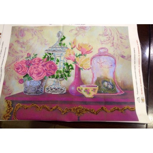 Набір для вишивання бісером на натуральному художньому холсті Прованс-1, AB-203 від Абрис Арт - купити з доставкою ✿ Найкраща ціна від виробника ✿ Оптом та в роздріб ✿ Придбати Великі набори для вишивки бісером