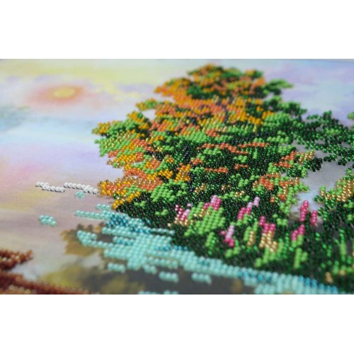 Набір для вишивання бісером на натуральному художньому холсті Ранкова імла, AB-190 від Абрис Арт - купити з доставкою ✿ Найкраща ціна від виробника ✿ Оптом та в роздріб ✿ Придбати Великі набори для вишивки бісером