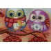 Bag Bead embroidery kit Owls and ashberries (Animals), ACA-005 by Abris Art - buy online! ✿ Fast delivery ✿ Factory price ✿ Wholesale and retail ✿ Purchase Bags for embroidery with beads on canvas