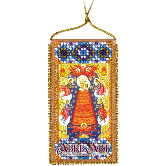 Talisman bead embroidery kits Prayer for help in teaching, ABO-010-01 by Abris Art - buy online! ✿ Fast delivery ✿ Factory price ✿ Wholesale and retail ✿ Purchase Charms for embroidery with beads on canvas