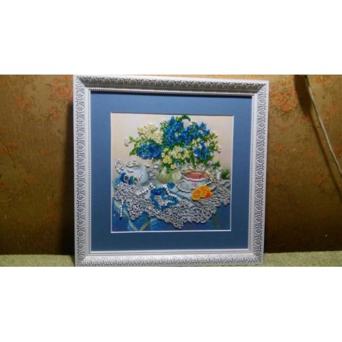 Main Bead Embroidery Kit Forget-me-nots (Still life), AB-040 by Abris Art - buy online! ✿ Fast delivery ✿ Factory price ✿ Wholesale and retail ✿ Purchase Great kits for embroidery with beads Main Bead Embroidery Kit Forget-me-nots (Still life), AB-040 by Abris Art - buy online! ✿ Fast delivery ✿ Factory price ✿ Wholesale and retail ✿ Purchase Great kits for embroidery with beads