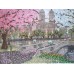 Main Bead Embroidery Kit Spring bloom (Landscapes), AB-155 by Abris Art - buy online! ✿ Fast delivery ✿ Factory price ✿ Wholesale and retail ✿ Purchase Great kits for embroidery with beads