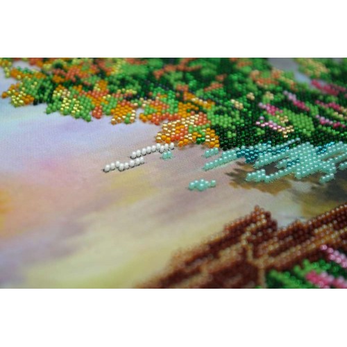 Набір для вишивання бісером на натуральному художньому холсті Ранкова імла, AB-190 від Абрис Арт - купити з доставкою ✿ Найкраща ціна від виробника ✿ Оптом та в роздріб ✿ Придбати Великі набори для вишивки бісером