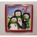 Mini Magnets Bead embroidery kit Penguin family, AMM-023 by Abris Art - buy online! ✿ Fast delivery ✿ Factory price ✿ Wholesale and retail ✿ Purchase Kits for embroidery with beads - mini-magnets