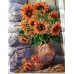 Main Bead Embroidery Kit Summer bouquet (Still life), AB-228 by Abris Art - buy online! ✿ Fast delivery ✿ Factory price ✿ Wholesale and retail ✿ Purchase Great kits for embroidery with beads