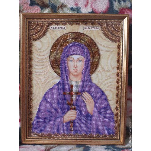 Набір для вишивання бісером на натуральному художньому холсті Свята Валентина, AA-024 від Абрис Арт - купити з доставкою ✿ Найкраща ціна від виробника ✿ Оптом та в роздріб ✿ Придбати Набори для вишивки бісером великих іменних ікон