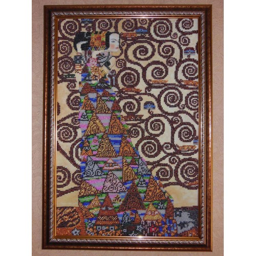 Main Bead Embroidery Kit Expectation (Modern), AB-215 by Abris Art - buy online! ✿ Fast delivery ✿ Factory price ✿ Wholesale and retail ✿ Purchase Great kits for embroidery with beads