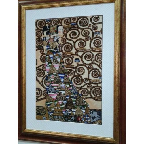 Main Bead Embroidery Kit Expectation (Modern), AB-215 by Abris Art - buy online! ✿ Fast delivery ✿ Factory price ✿ Wholesale and retail ✿ Purchase Great kits for embroidery with beads