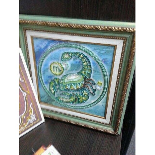 Main Bead Embroidery Kit Cancer (Zodiac signs), AB-332-04 by Abris Art - buy online! ✿ Fast delivery ✿ Factory price ✿ Wholesale and retail ✿ Purchase Great kits for embroidery with beads Main Bead Embroidery Kit Cancer (Zodiac signs), AB-332-04 by Abris Art - buy online! ✿ Fast delivery ✿ Factory price ✿ Wholesale and retail ✿ Purchase Great kits for embroidery with beads