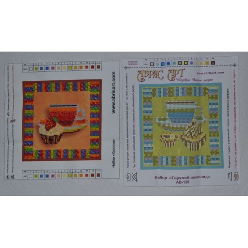 Main Bead Embroidery Kit Cup (Household stories), AB-093 by Abris Art - buy online! ✿ Fast delivery ✿ Factory price ✿ Wholesale and retail ✿ Purchase Great kits for embroidery with beads
