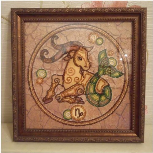 Main Bead Embroidery Kit Capricorn (Zodiac signs), AB-332-10 by Abris Art - buy online! ✿ Fast delivery ✿ Factory price ✿ Wholesale and retail ✿ Purchase Great kits for embroidery with beads Main Bead Embroidery Kit Capricorn (Zodiac signs), AB-332-10 by Abris Art - buy online! ✿ Fast delivery ✿ Factory price ✿ Wholesale and retail ✿ Purchase Great kits for embroidery with beads