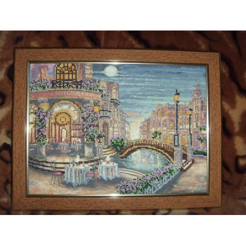 Evening in Seville, AB-065 by Abris Art - buy online! ✿ Fast delivery ✿ Factory price ✿ Wholesale and retail ✿ Purchase Great kits for embroidery with beads