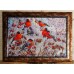 Main Bead Embroidery Kit Bullfinches (Winter tale), AB-216 by Abris Art - buy online! ✿ Fast delivery ✿ Factory price ✿ Wholesale and retail ✿ Purchase Great kits for embroidery with beads