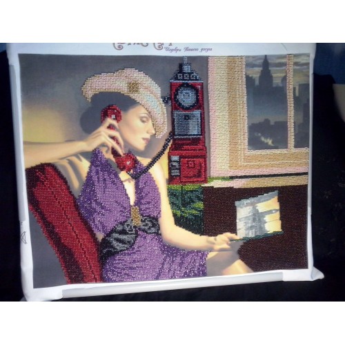 Main Bead Embroidery Kit Retro travel – 2 (Retro), AB-177 by Abris Art - buy online! ✿ Fast delivery ✿ Factory price ✿ Wholesale and retail ✿ Purchase Great kits for embroidery with beads