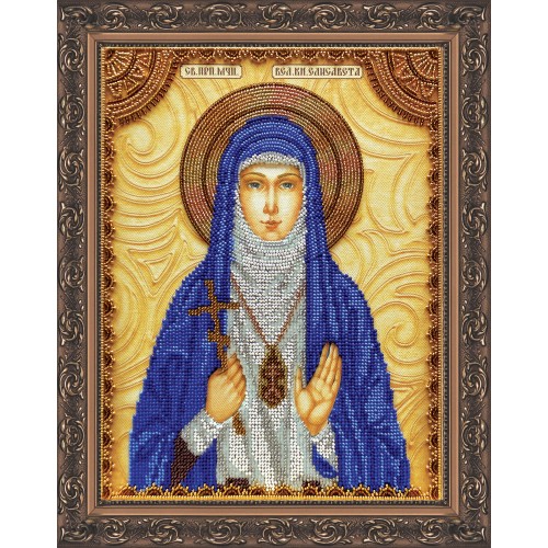 St.Icons Bead embroidery kits St. Elizabeth, AA-037 by Abris Art - buy online! ✿ Fast delivery ✿ Factory price ✿ Wholesale and retail ✿ Purchase Kits for beadwork large personal icons