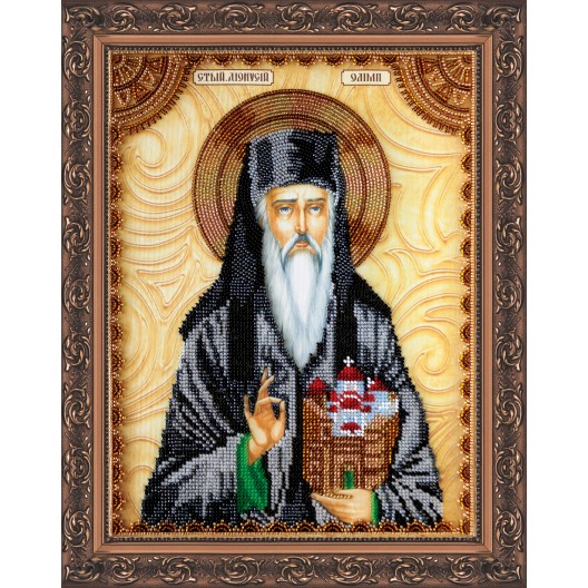 Набір для вишивання бісером на натуральному художньому холсті Святий Діонісій (Денис), AA-045 від Абрис Арт - купити з доставкою ✿ Найкраща ціна від виробника ✿ Оптом та в роздріб ✿ Придбати Набори для вишивки бісером великих іменних ікон