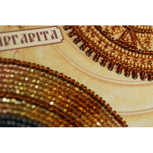 Набір для вишивання бісером на натуральному художньому холсті Свята Маргарита, AA-066 від Абрис Арт - купити з доставкою ✿ Найкраща ціна від виробника ✿ Оптом та в роздріб ✿ Придбати Набори для вишивки бісером великих іменних ікон